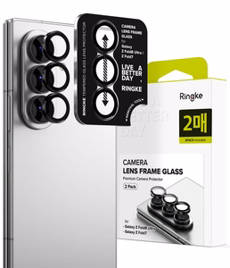 Ringke Camera Frame Protector 2-Pack for Samsung Galaxy Z Fold 7/8 Ultra - Black