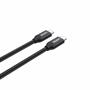 Unitek C14059BK USB kaabel 2 m USB C must