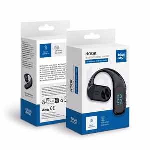 Juhtmevaba mono peakomplekt Blue Star Hook must