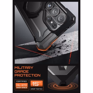 Supcase UB Grip Mag MagSafe ümbris Samsung Galaxy S26 Ultra jaoks - must