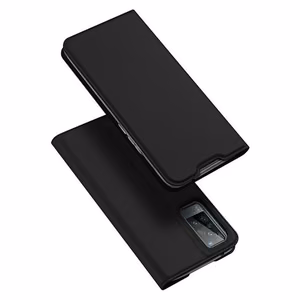 Dux Ducis Skin Pro raamaturiiuli tüüpi korpus Vivo X60 jaoks must