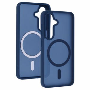 Tel Protect Aura Matte Magsafe ümbris Samsung Galaxy S25/S24, tumesinine