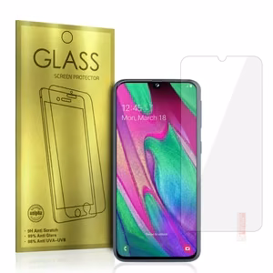 Glass Gold karastatud kaitseklaas Samsung Galaxy A40 jaoks