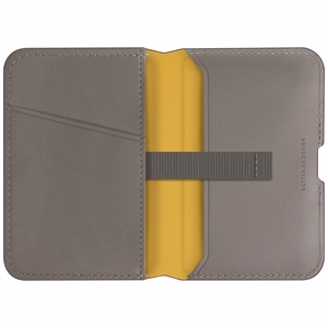 Uniq Lyden DS RFID-kaitsega MagSafe magnetiline telefoni kaarditasku koos toega – hall