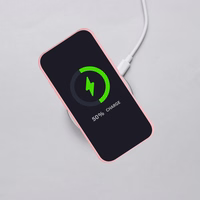 FULL MATTE MAG COVER Ümbris compatible with MagSafe jaoks IPHONE 16 Pro Max jasny różowy