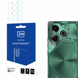 Hübriidklaas jaoks Camera Lens 3mk Lens Protection jaoks Tecno POVA 6 Pro