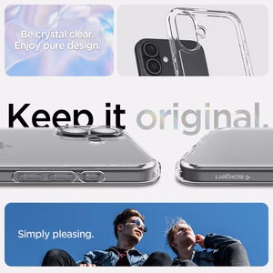 Ümbris SPIGEN Ultra Hybrid ACS08069 do Iphone 16 Plus - Crystal Clear