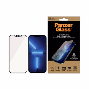 PanzerGlass E2E Anti-Bluelight karastatud klaas iPhone 13 Pro Max antibakteriaalne must