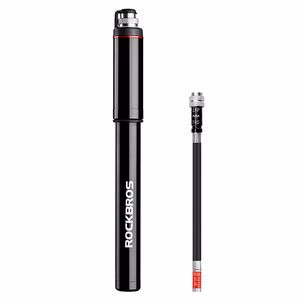 Rockbros SMART-B 150 PSI minipump Presta ja Schrader ventiilidele – värv: must