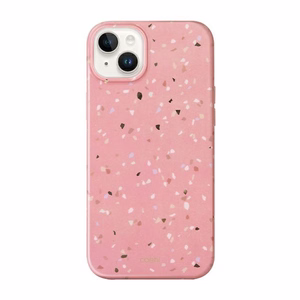 Uniq Coehl Terrazzo ümbris jaoks iPhone 14 Plus - roosa