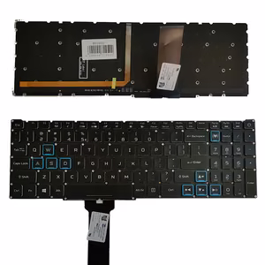 Keyboard AACER PH315-52 PH317-53 PH317-53-7777 , US, koos bachlight