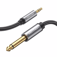 Audio kaabel mini jack 3.5mm male to jack 6.35mm male Vention BCYHJ 5m