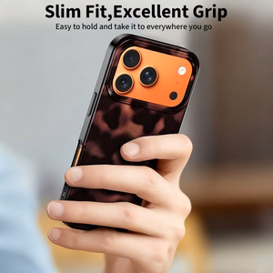 Tech-Protect Lamano MagSafe ümbris jaoks iPhone 17 Pro - must and punane