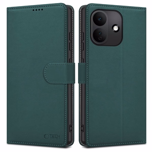Tech-Protect Wallet rahakottümbris seadmele Xiaomi Redmi Note 17 Pro 5G – roheline