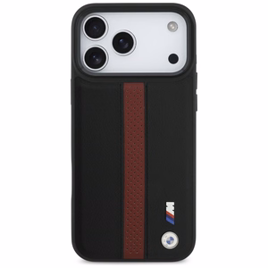 BMW M Perforated Stripe Logo MagSafe Ümbris jaoks iPhone 17 Pro Max - Punane