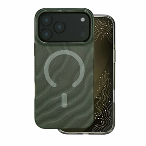 Tecto Shield Desert Mag ümbris mudelile iPhone 17 Pro Max 6,9" / iPhone 18 Pro Max 6,9", tume oliivroheline