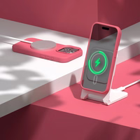 Etteri Silicone Mag ümbris iPhone 15 Pro Max 6,7" vaarikas