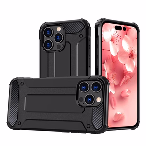 Hybrid Armor iPhone 16 Pro Ümbris - Must