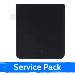 Tagakaas, ühilduv Samsung F711 Z Flip3 / Fantoom must / (Service Pack)