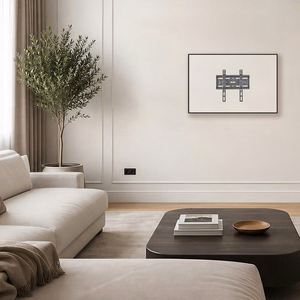 Maclean MC-189 – TV-seinakinnitus, 13–43-tolline, VESA 200×200, kuni 45 kg, must, kallutus +2° to -10°