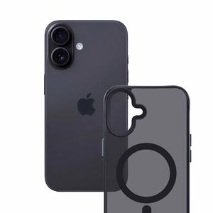 3mk Smoke MagCase jaoks iPhone 17 - Must Semi-Läbipaistev