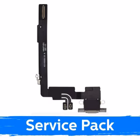 Laadimispesa ühilduv Apple iPhone 16 Pro Max koos flex / White Titanium / (Service Pack)