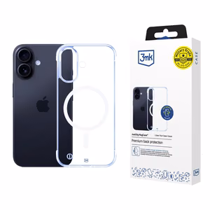 3mk Just20g MagCase jaoks iPhone 16 Plus - läbipaistev