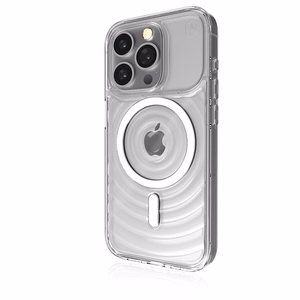 STM Reawaken Ripple MagSafe ümbris seadmele iPhone 15 Pro Max, läbipaistev