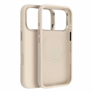 Чехол для Samsung Galaxy S26 Ultra Forcell F-Protect Frame Premium совместимый с MagSafe античный белый