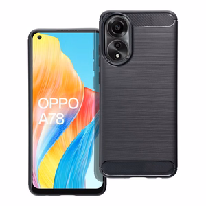Ümbris jaoks Oppo A78 5G Carbon must