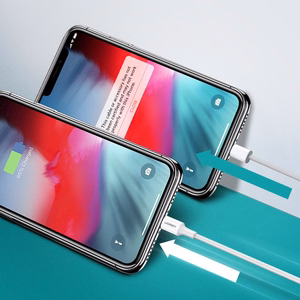 USB kaabel Ugreen US171 MFi USB-C to Lightning 3A 1.0m valge