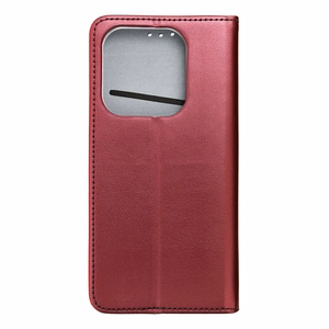 SMART MAGNETO Book Ümbris jaoks XIAOMI Redmi Note 14 5G burgundy