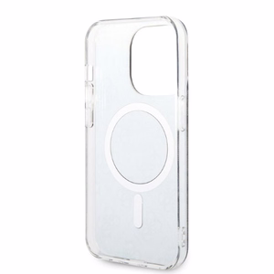 Guess GUBPP14LH4EACSK 4G Print MagSafe ümbrise ja laadija komplekt seadmele iPhone 14 Pro 6.1", must