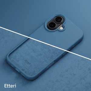 Etteri silikoonümbris iPhone 16 6,1", tumesinine