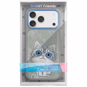 NIMMY ümbris BIG EYED PET 2.0 Cat jaoks IPHONE 17 Pro Max hall