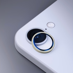 3mk Lens Protection Pro Karastatud klaas jaoks iPhone 16e - Kuldne
