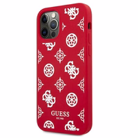 Guess GUHCP12LLSPEWRE iPhone 12 Pro Max 6.7" punane/punane kõva korpus Peony Collection