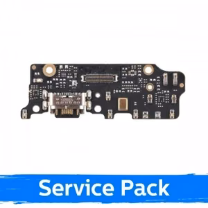 Laadimispesa, ühilduv Xiaomi Mi A2 mudeliga, koos flex-kaabliga / Plata (Service Pack)