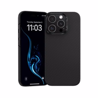 Benks Magnetic Armor Air Kevlar Ümbris PC Frame 600D (E065) jaoks Iphone 16 Pro must