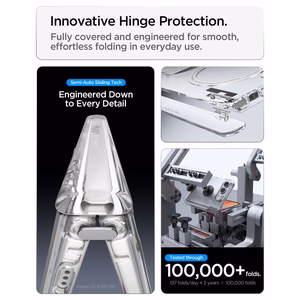 Spigen Ultra Hybrid Pro  iPhone Duo ümbris, läbipaistev