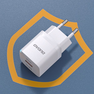 Wall Laadija GaN 33W PPS USB C/USB Dudao A13Pro - valge
