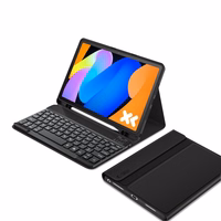 Tech-Protect SC Pen + Keyboard Ümbris jaoks Lenovo Idea Tab 11.0 TB-336 - Must