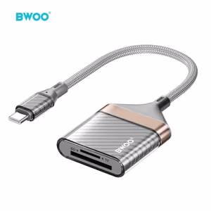 BWOO BZ64 USB-C 2-in-1 SD/TF kaardilugeja