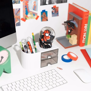 Spider-Man & Venom klaasist lumekera kinkekarbis
