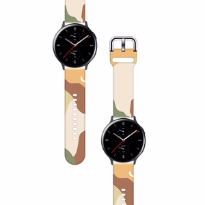 Ремешок Moro для Samsung Galaxy Watch 45 / 46 / 47 mm силиконовый браслет - узор 16