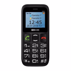 Maxcom MM 426SE GSM mobiiltelefon, must