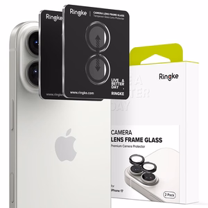 Ringke Camera Frame Protector защита камеры 2 шт. для iPhone 17 - чёрный
