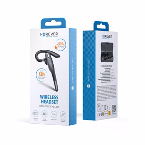 Forever wireless headset BH-100 with charging ümbris must