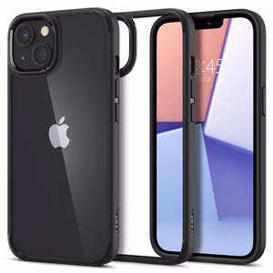 Spigen Ultra Hybrid iPhone 13 ümbris - matt must