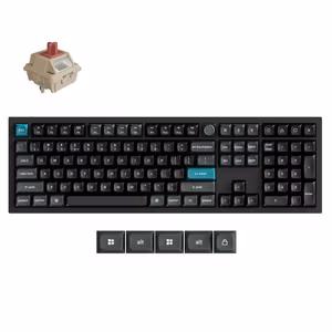 Juhtmevaba klaviatuur KEYCHRON Q6 Ultra Black Q6U-M1